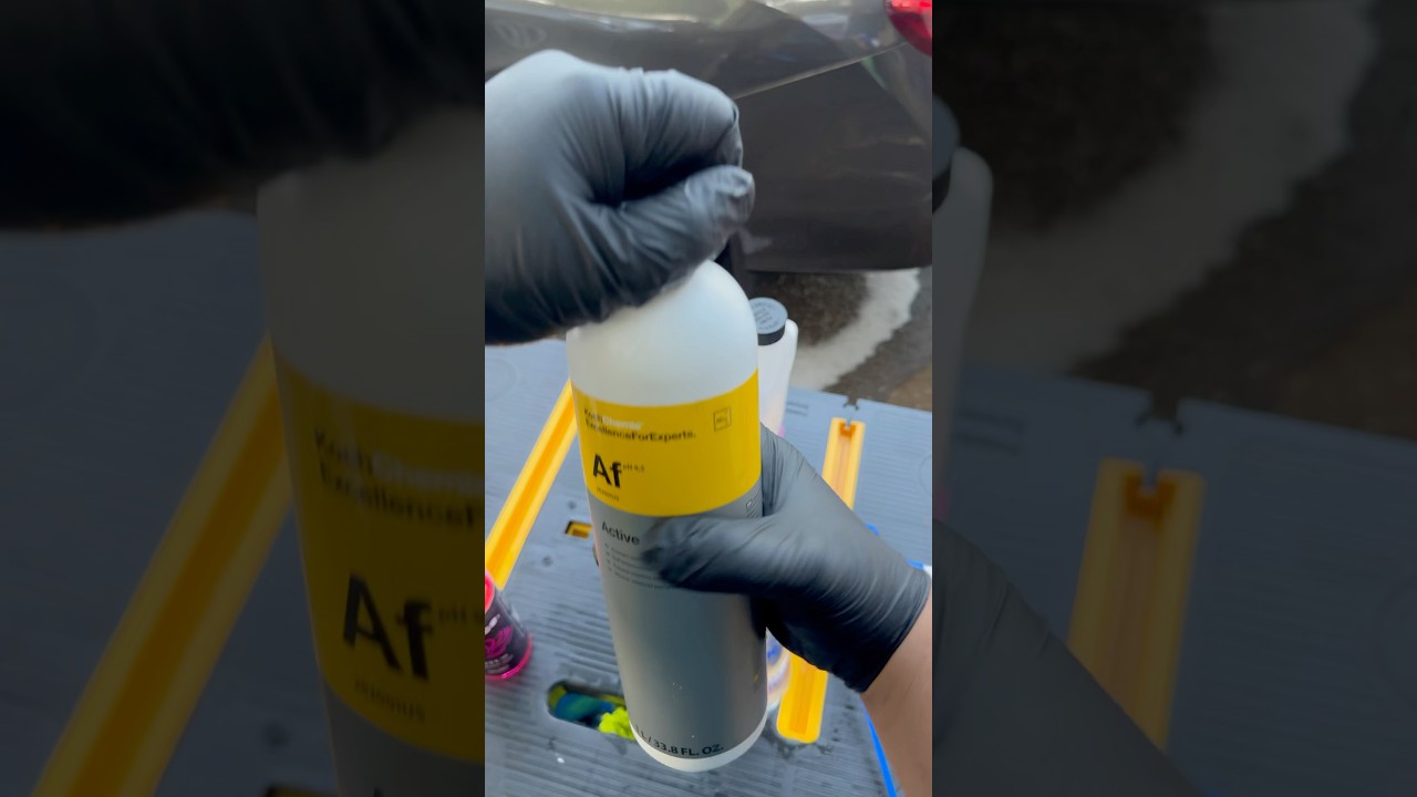 Koch chemie Af Active Foam #prewash #activefoam #kochchemie #detailer #foam #foamcannon #detailing