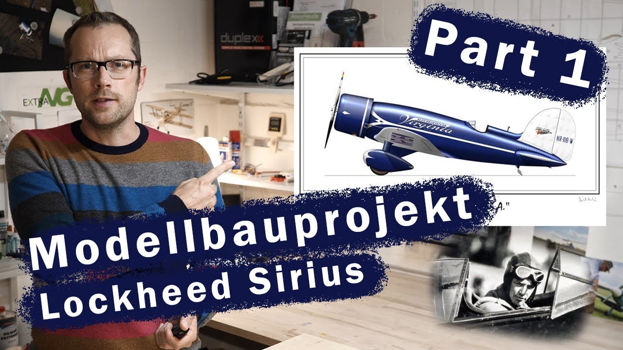 Bau eines Modellflugzeuges 1 - Startschuss