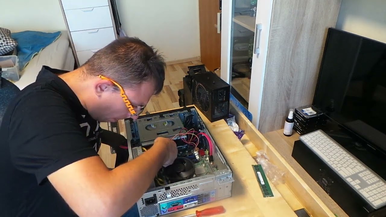 ACER Desktop PC Festplatte Arbeitsspeicher Prozessor ausbauen