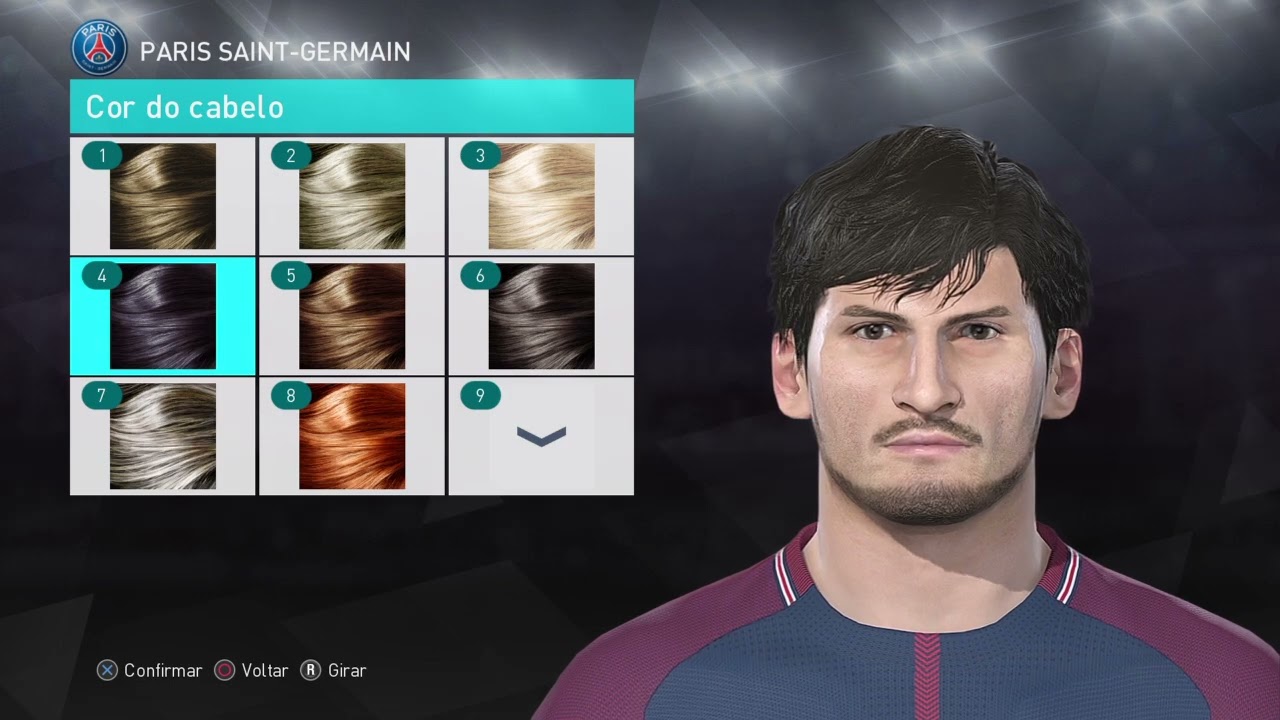 Khvicha Kvaratskhelia - PES 2018 (PSG) Stats e Face