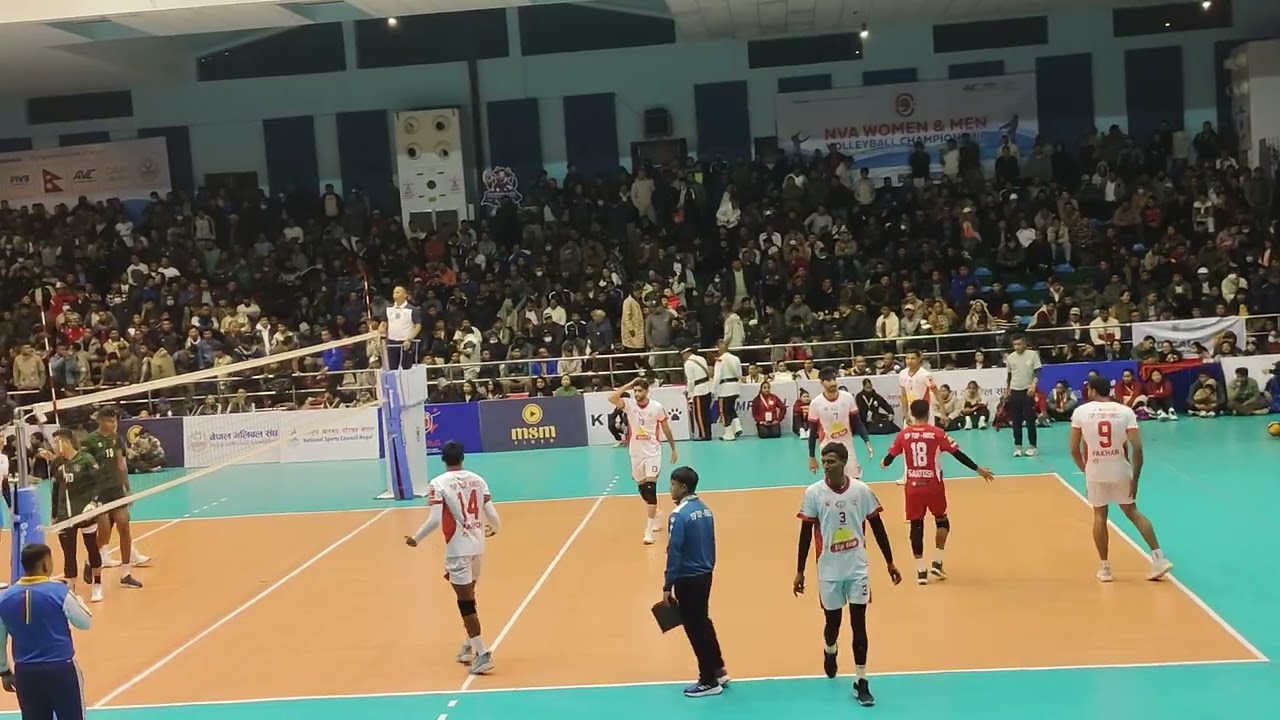 Tip top vs Nepal army nova volleyball match 2082