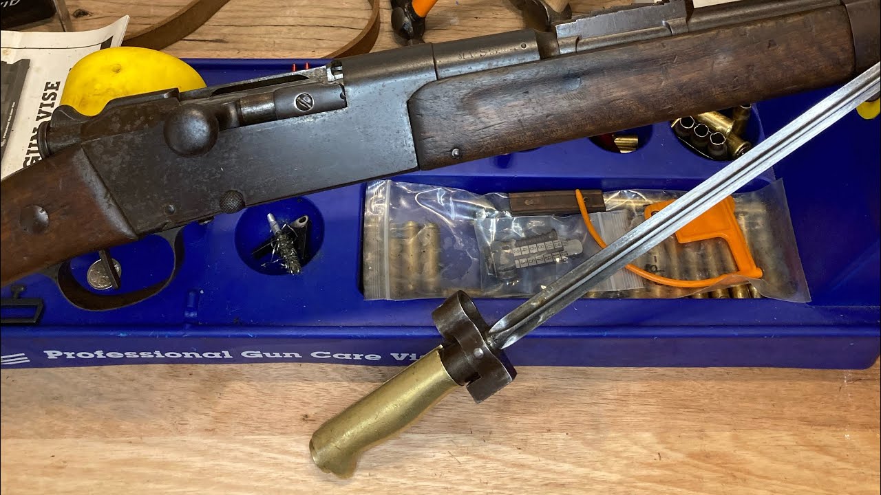 🇫🇷 MLE 1886 M93 Lebel rifle ( 4K )