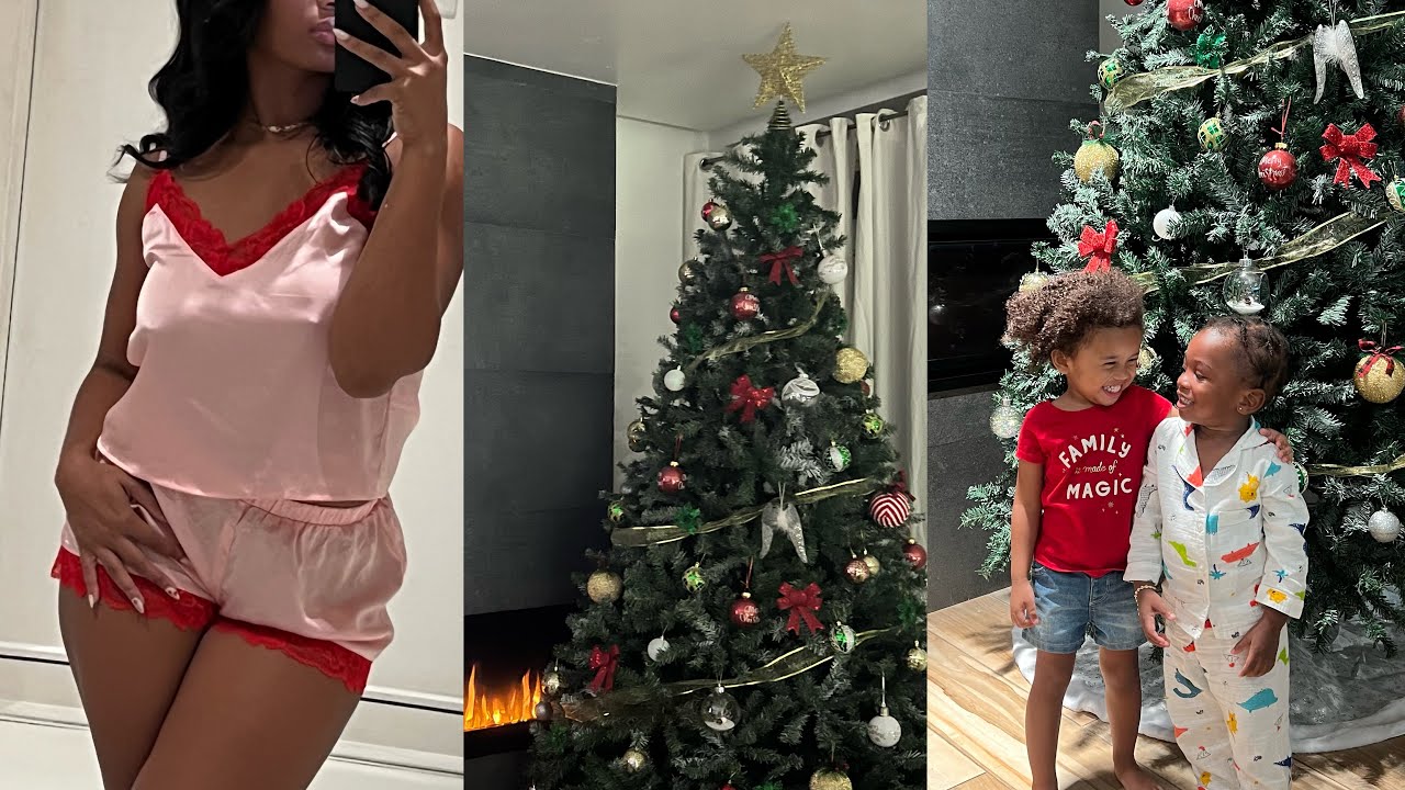 VLOG| FINALLY PUTTING THE TREE UP + MAKEUP HAUL+ OVERWHELMED+ GROCERY HAUL| TAVEIONN TELFER