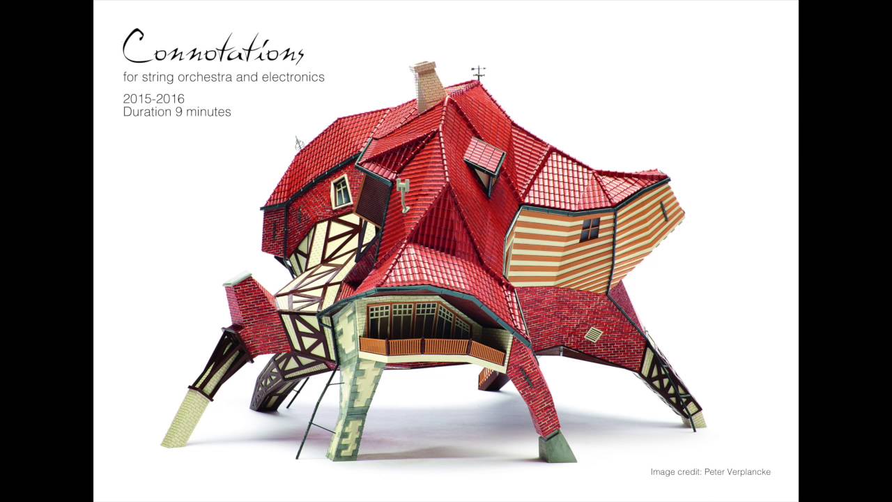 Connotations (2015-6) for string orchestra and electronics by Panayiotis Kokoras