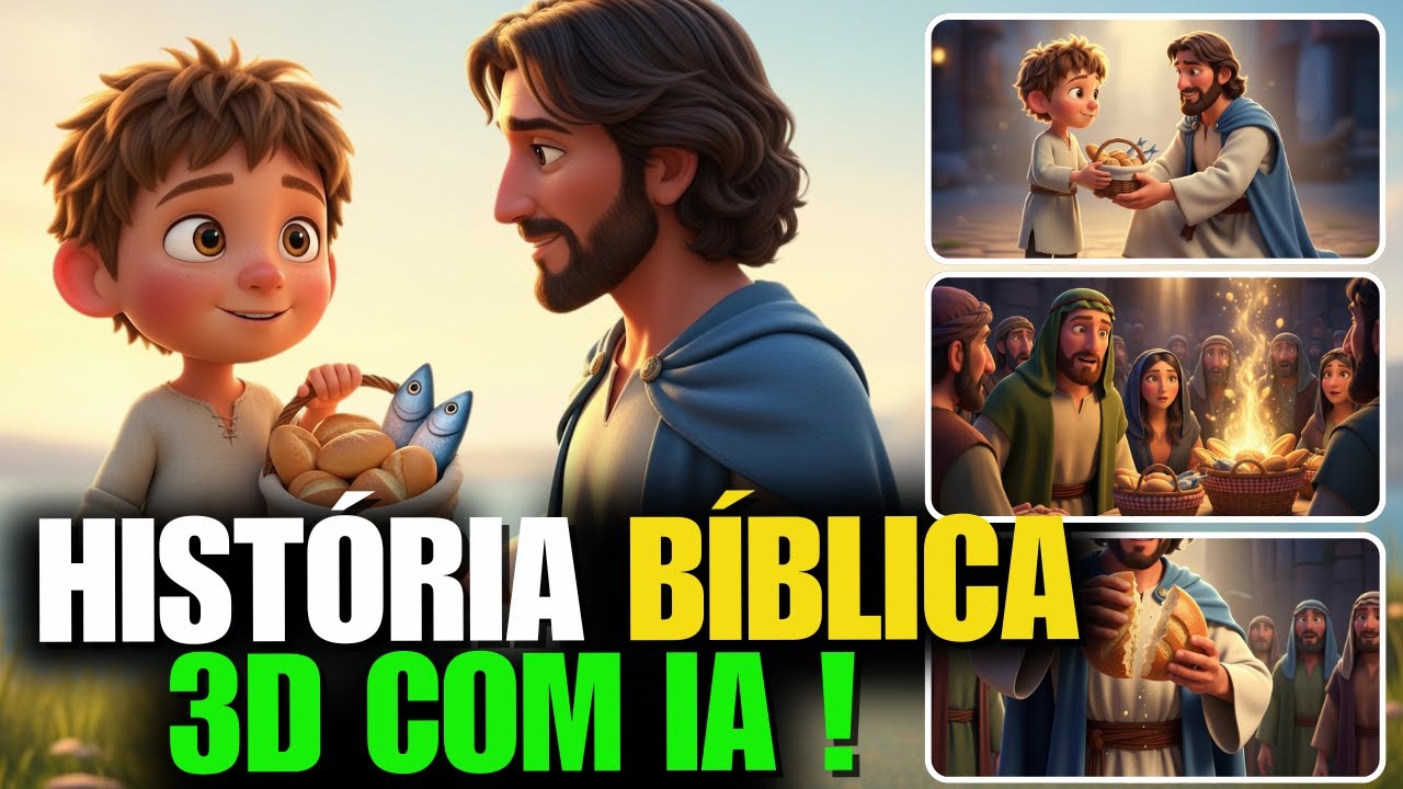 Aprenda a Produzir VÍDEOS BÍBLICOS 3D de Alto Nível em Minutos (sem ser editor!)