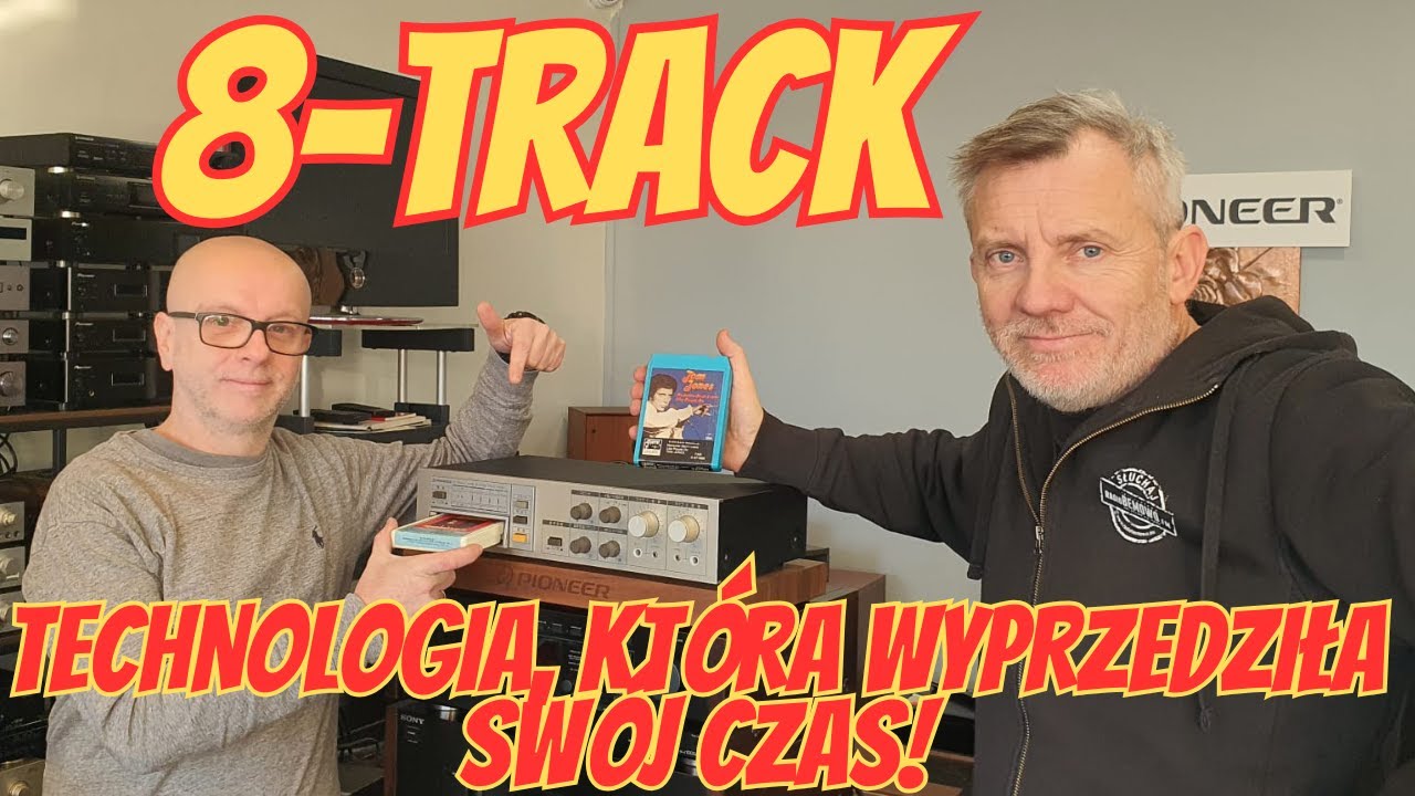 8-Track: Zapomniana Technologia Muzyki | Pioneer KD-8 w Akcji!