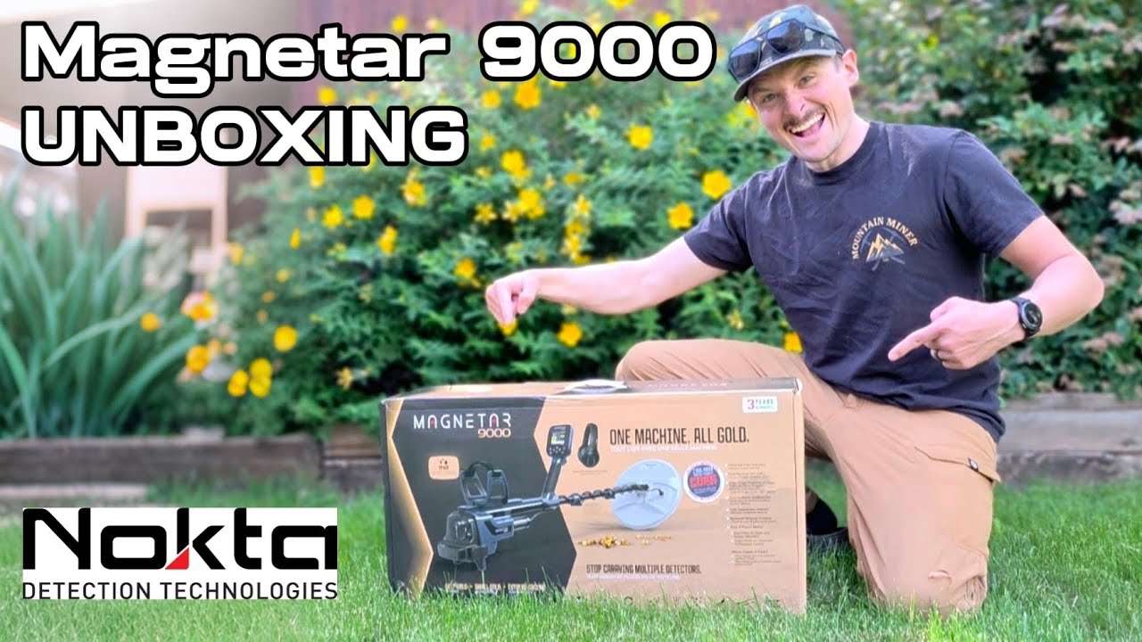 Unboxing del Nokta Magnetar 9000