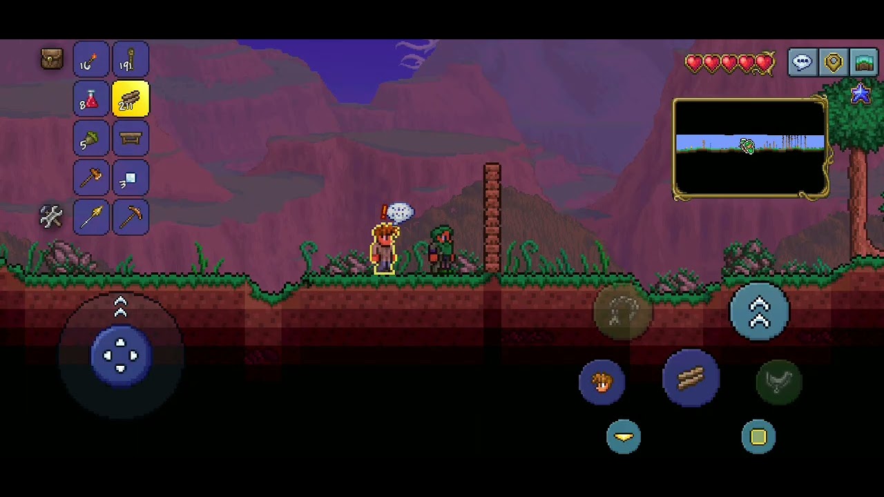 прохождения игры Terraria