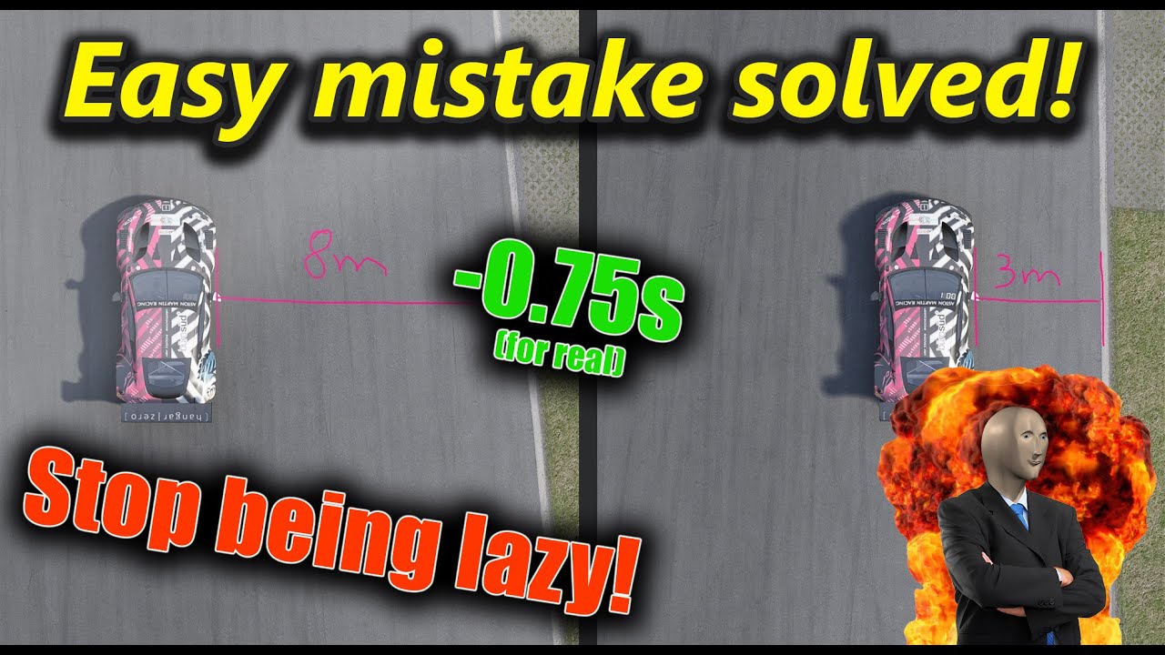 You are slow because you're LAZY - Assetto Corsa Competizione