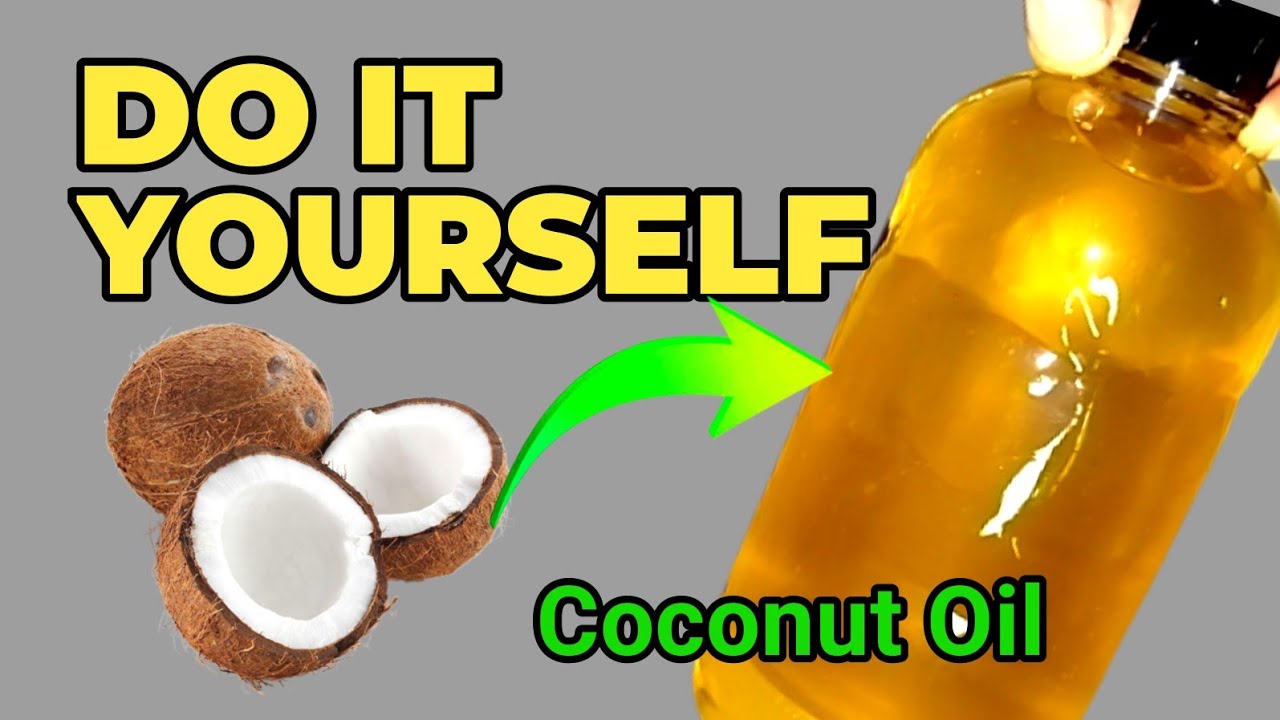 DIY HOW TO MAKE ORGANIC COCONUT OIL AT HOME @farmguards