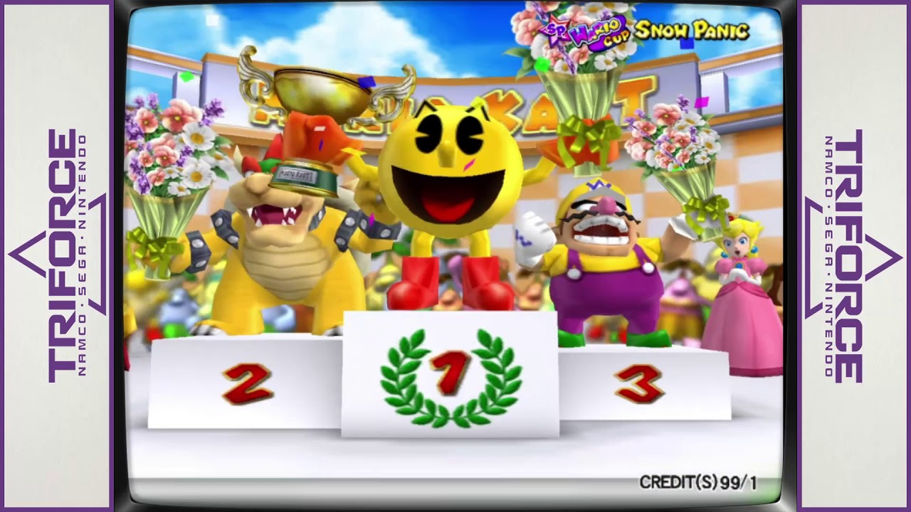 Sega Triforce Mario Kart Arcade GP 2 - Special Reverse Wario Cup 150cc  13/16