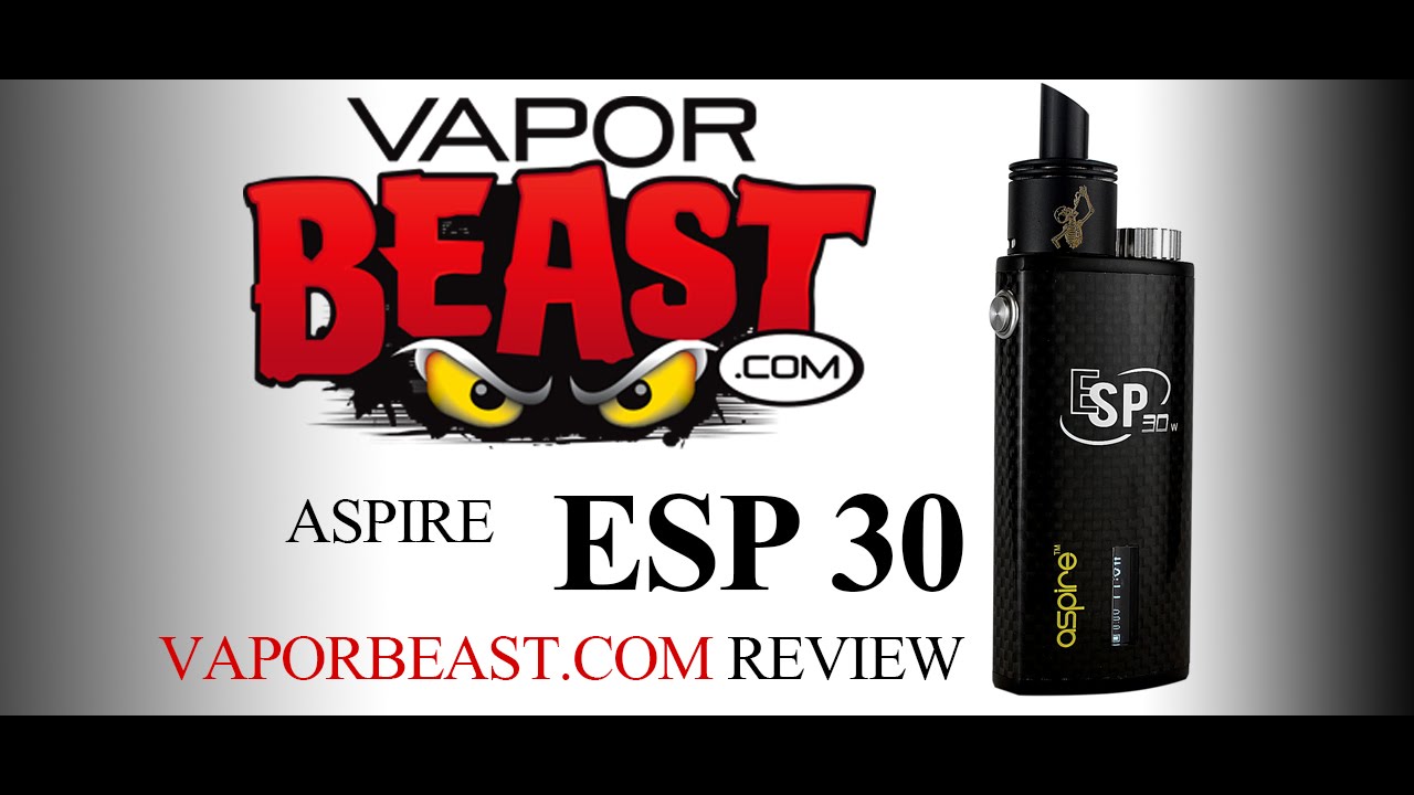 Aspire ESP 30 Watt by VaporBeast.com