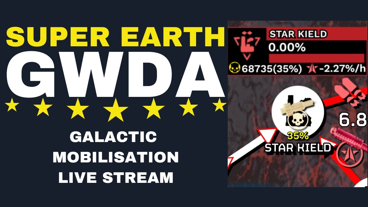 GWDA Live Stream - Galactic Mobilisation Event