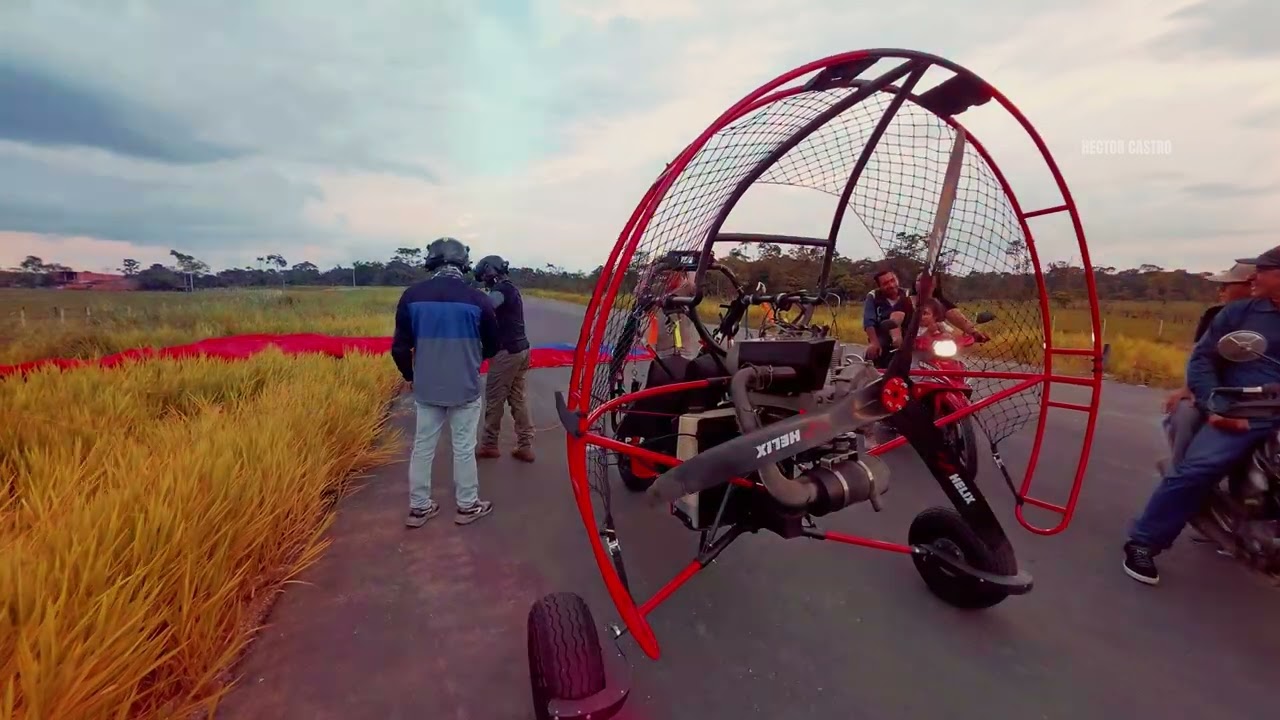VUELO EN PARATRIKE VILLAGARZON - PUTUMAYO