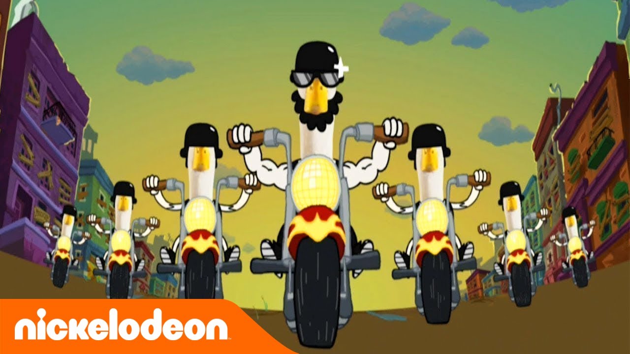 Broodschappers | De eendenmotorbende | Nickelodeon Nederlands