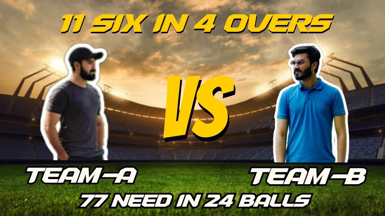 Street Cricket Match | Most Sixes In Innings | Sports Vlog