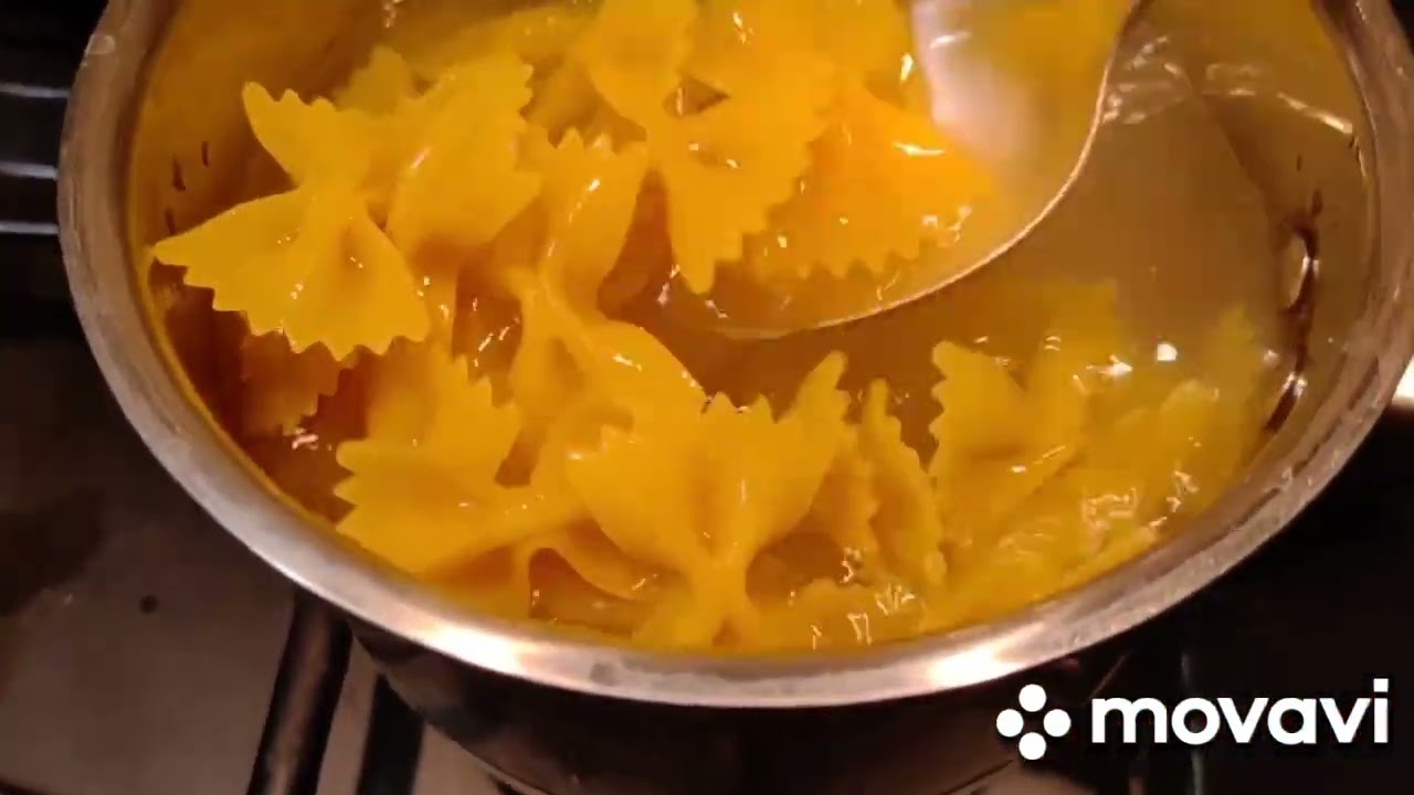 Ужин  🍽🍽на Скорую Руку.  Готовим Пасту  🥓Farfalle  с Фрикадельками🥣! 👍