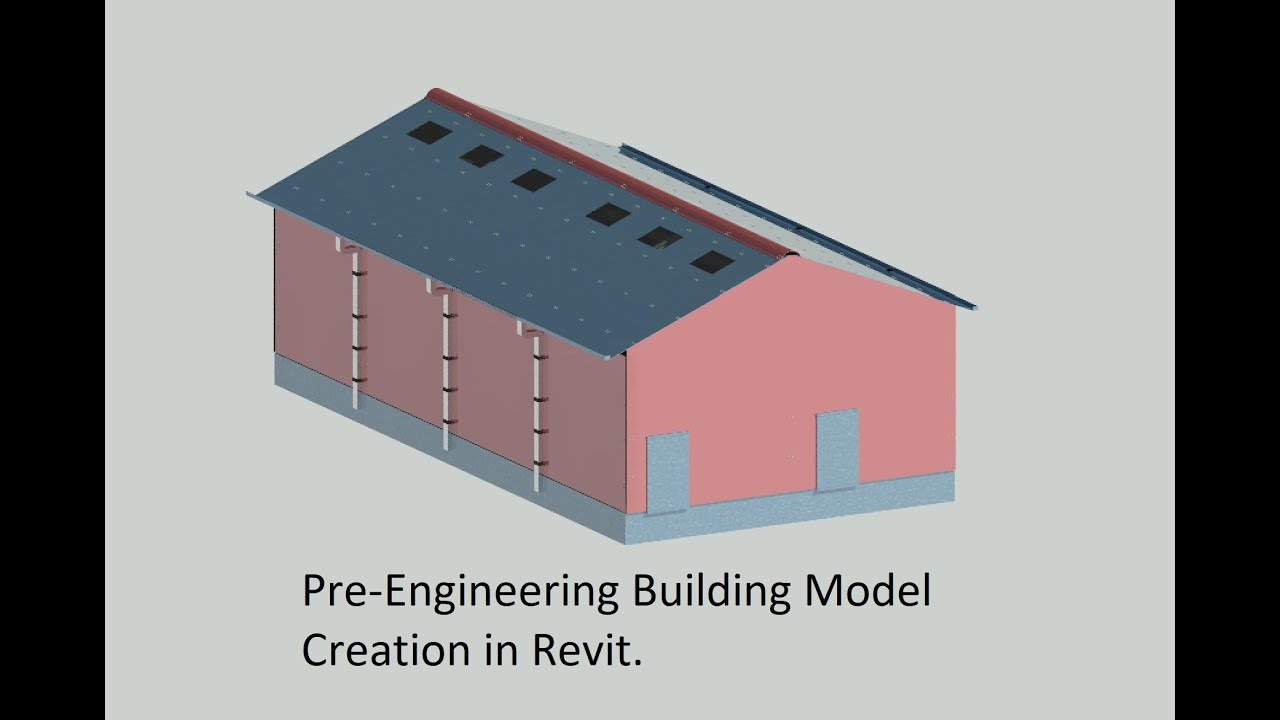 PEB Building Creation In Revit Part-1 (PEB)