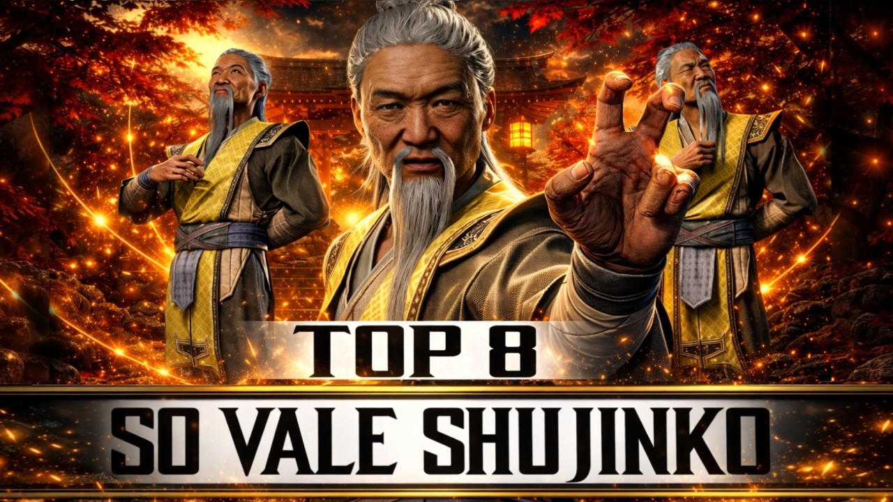 🔴[SÓ VALE SHUJINKO] TOP 8 Ao Vivo MORTAL KOMBAT 1