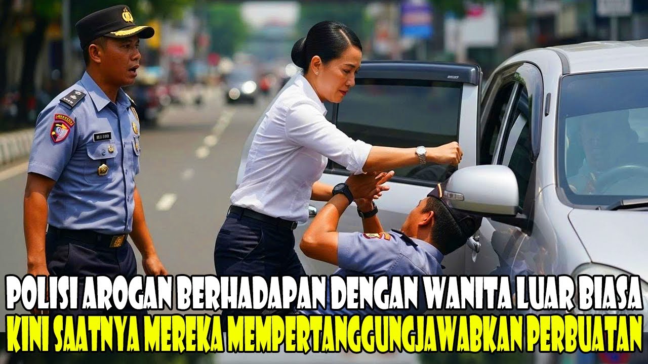 Aksi Berani Seorang Wanita Menghadapi Polisi di Jalanan – Semua Orang Kaget Melihat Hasilnya!
