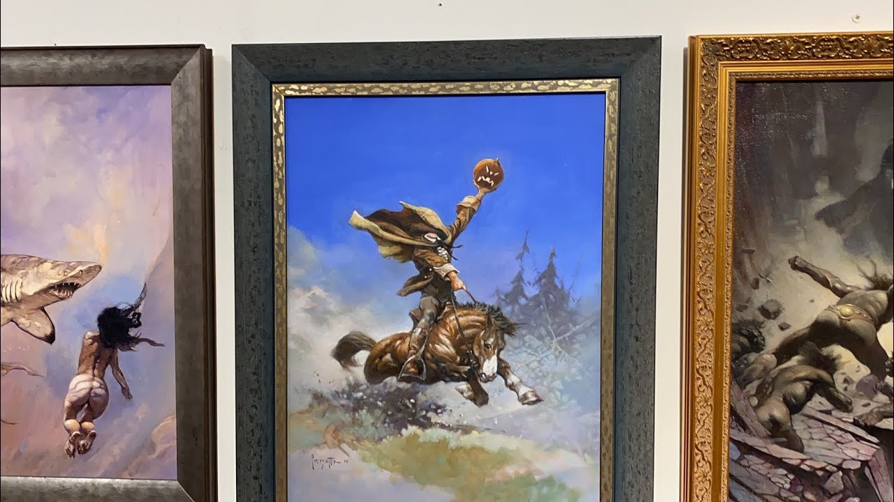 We Visit The Frank Frazetta Art Museum