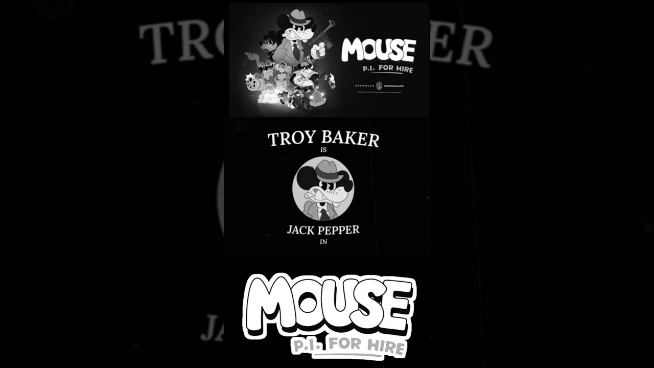 Mouse P.I. for Hire Trailer