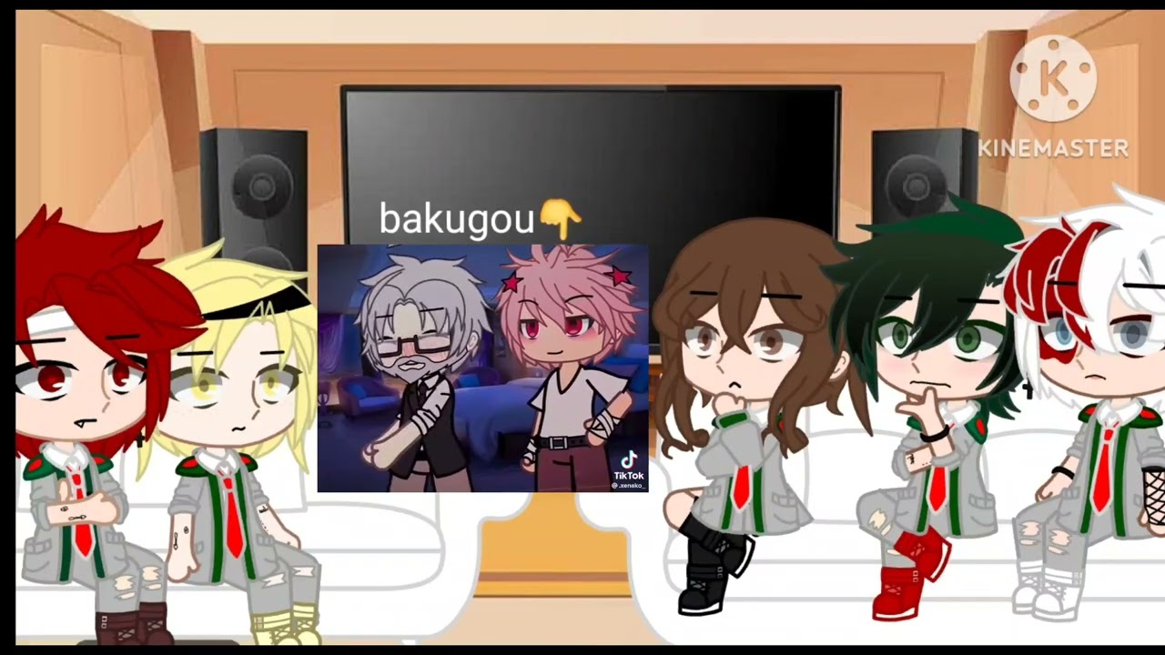 \\Mha reacts to bakugou as random gacha video\\||none of these videos are mine||