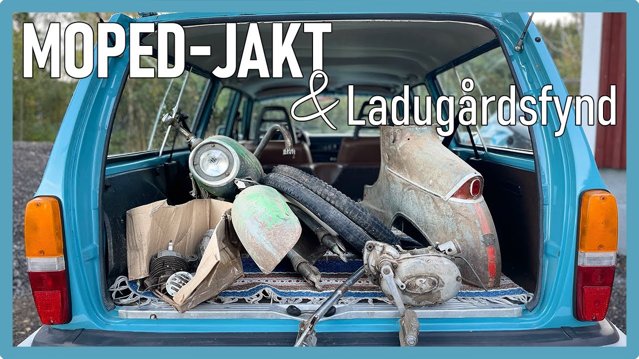 LADUGÅRDSFYND – Vi hittar en Crescent 2000 från 1957 – ENDAST EN ÄGARE!