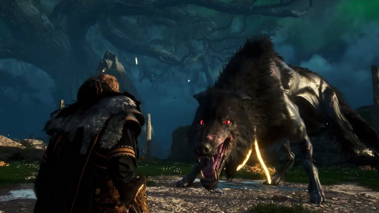Assassin's Creed Valhalla Odin vs Fenrir (Boss Fight)