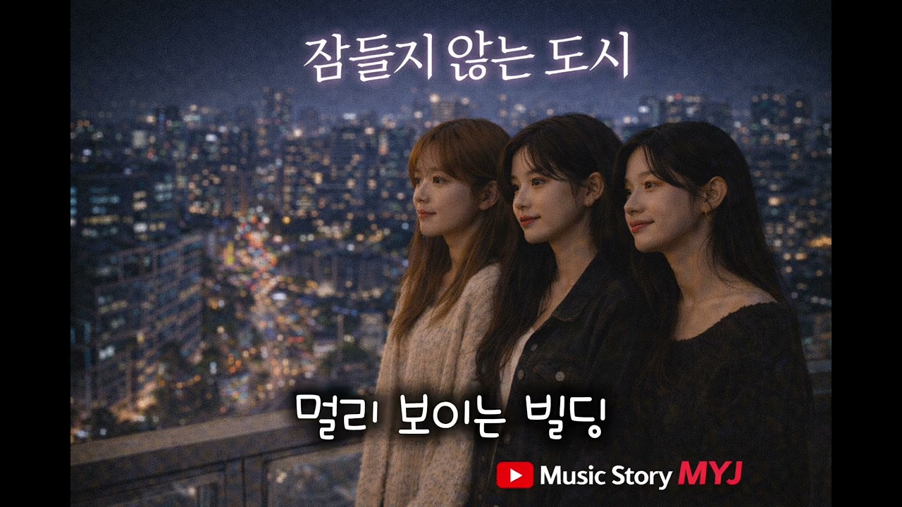 잠들지 않는 도시 🌃 | 감성적인 밤 드라이브 음악 | Korean Night City Song