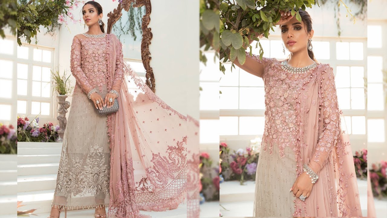 Maria B Embroidered Collection 2021 | Stitched | Code D1 |