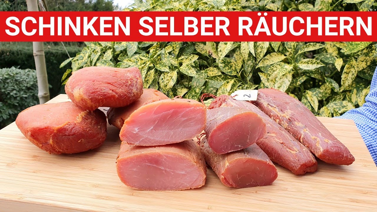 🔥 GRILLBLITZ: Schinken selber räuchern Fleisch kalt räuchern, Lachsschinken, Filet, Anleitung