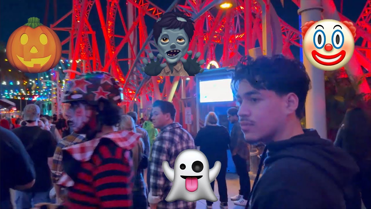 ALMOST FAINTING AT KNOTTS SCARY FARM!!!!!