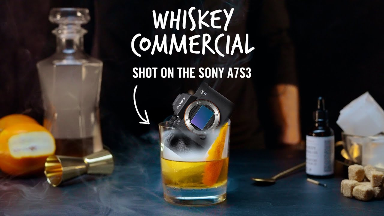 SONY A7SIII Whiskey Commercial B-ROLL