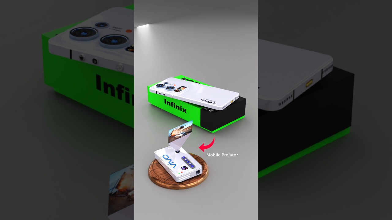 200MP, 7000mAh, 12GB RAM | Infinix Note 100 Ultra Projector mobile | world first projector mobile