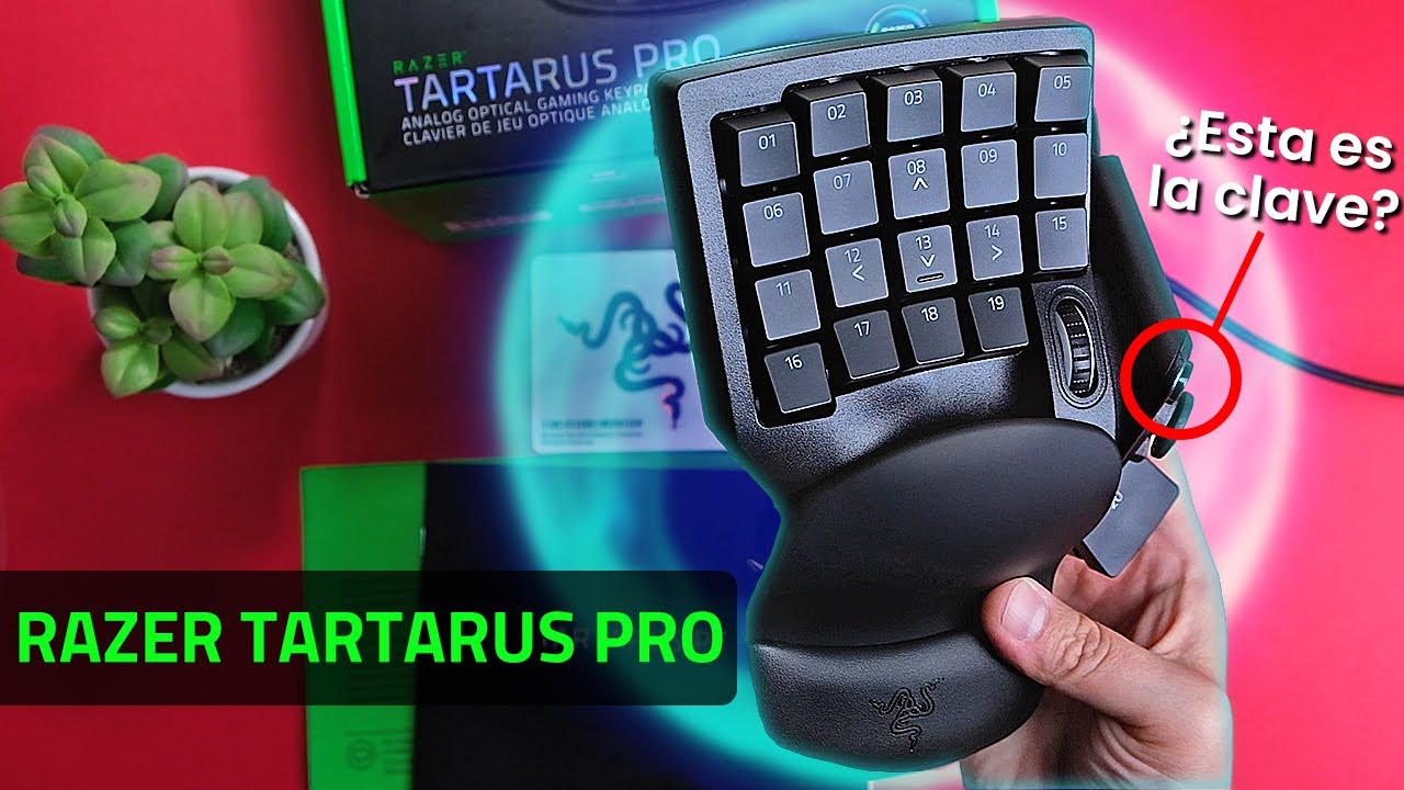 🐍 Razer Tartarus PRO 🔥 Teclado Gaming una Mano | UNBOXING e IMPRESIONES