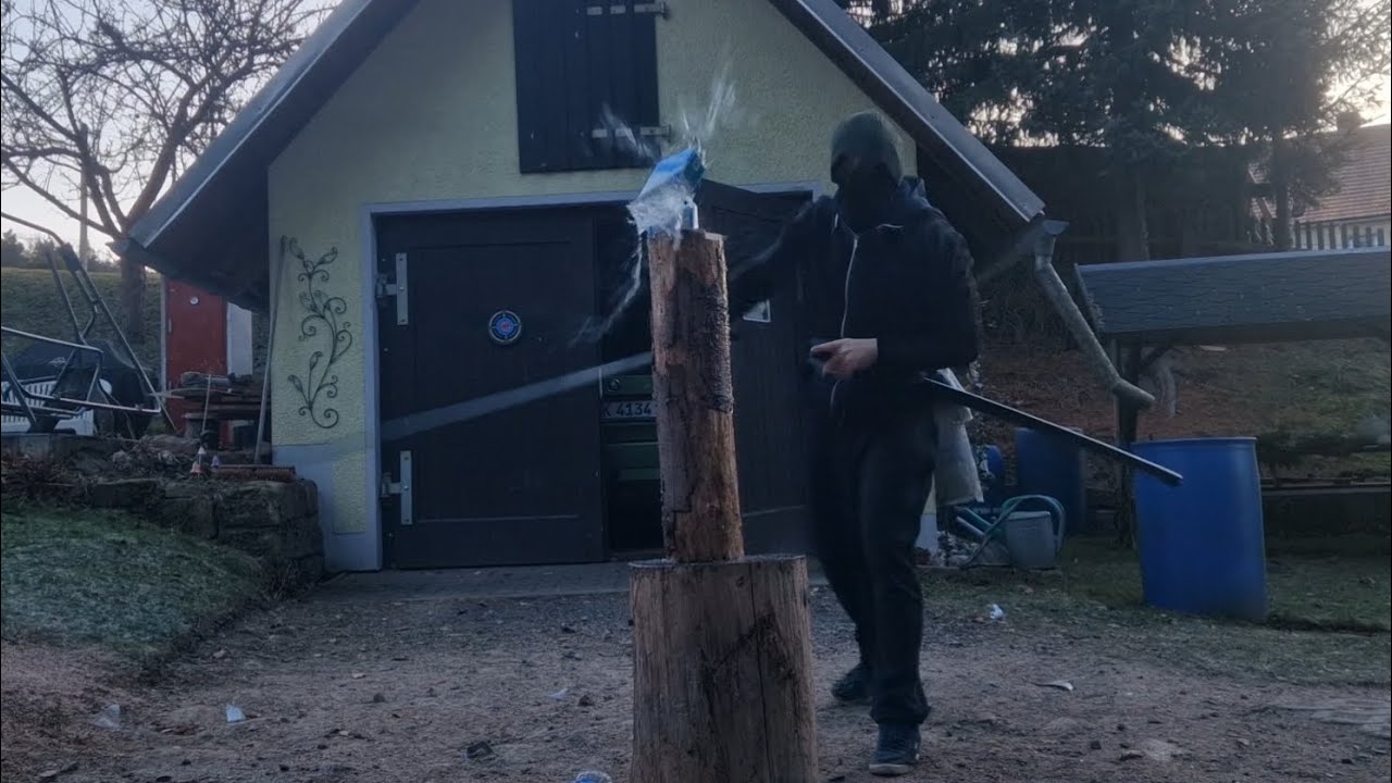 Masamune ( 117 cm Nagasa ) Session #backyardcutting #odachi 