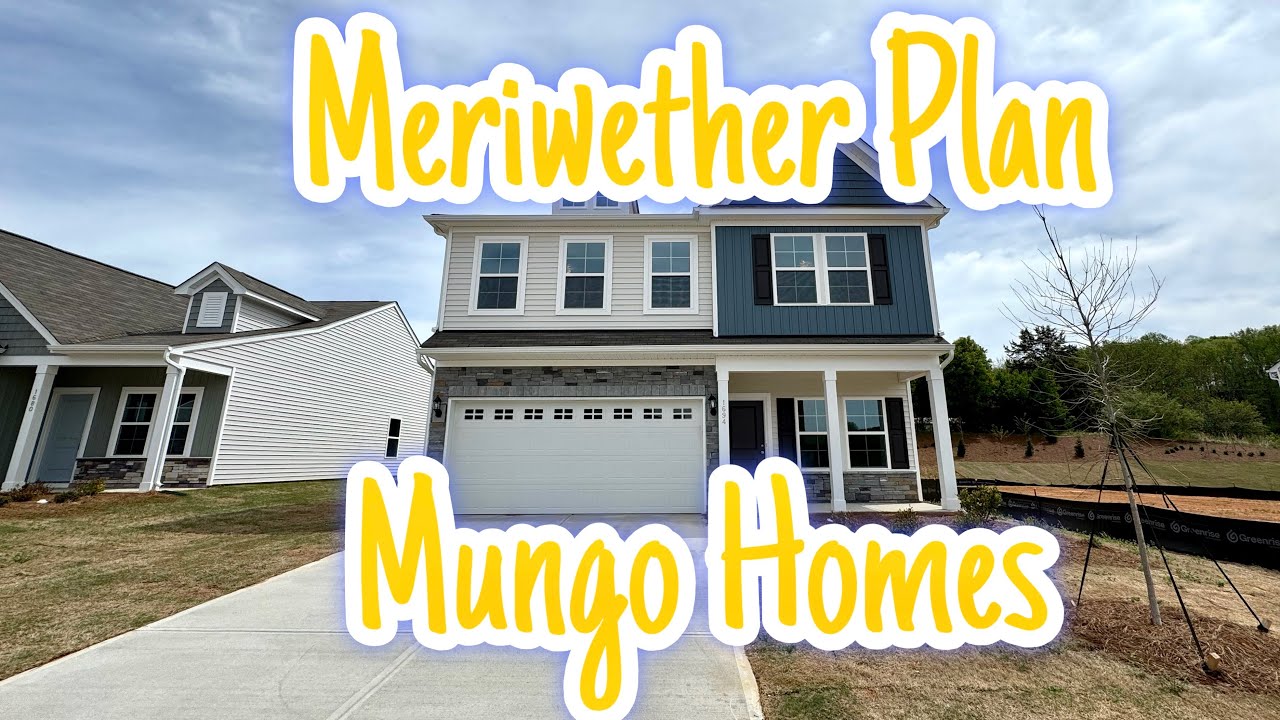 Новый проект Meriwether 2026 от Mungo Homes | Шарлотта | Ньютон, Северная Каролина | Пайпер-Крик ...
