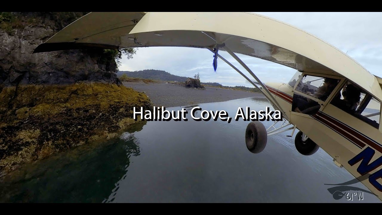 Halibut Cove, Alaska | Beach Landing, Drone, & Take Off | Geoff Oliver