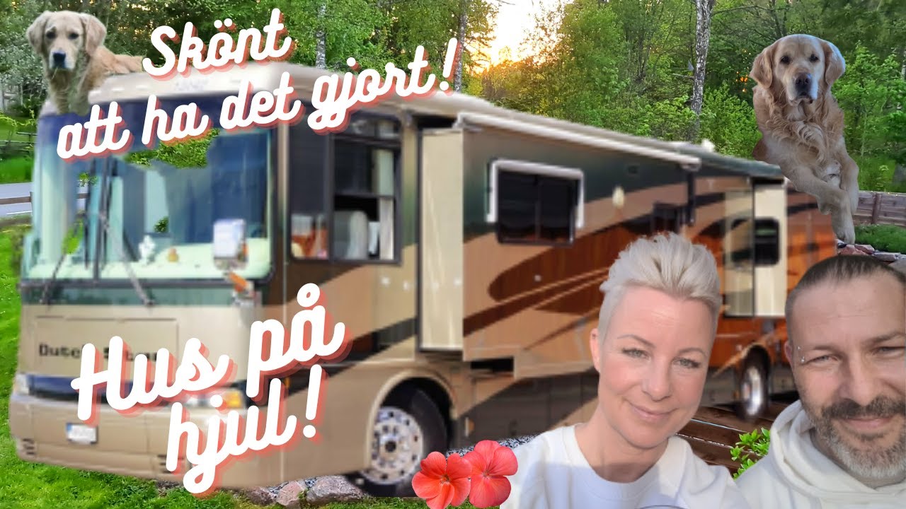 SKÖNT ATT HA DET GJORT!!! Amerikansk husbil-så här reser vi 2022. Vlogg.5