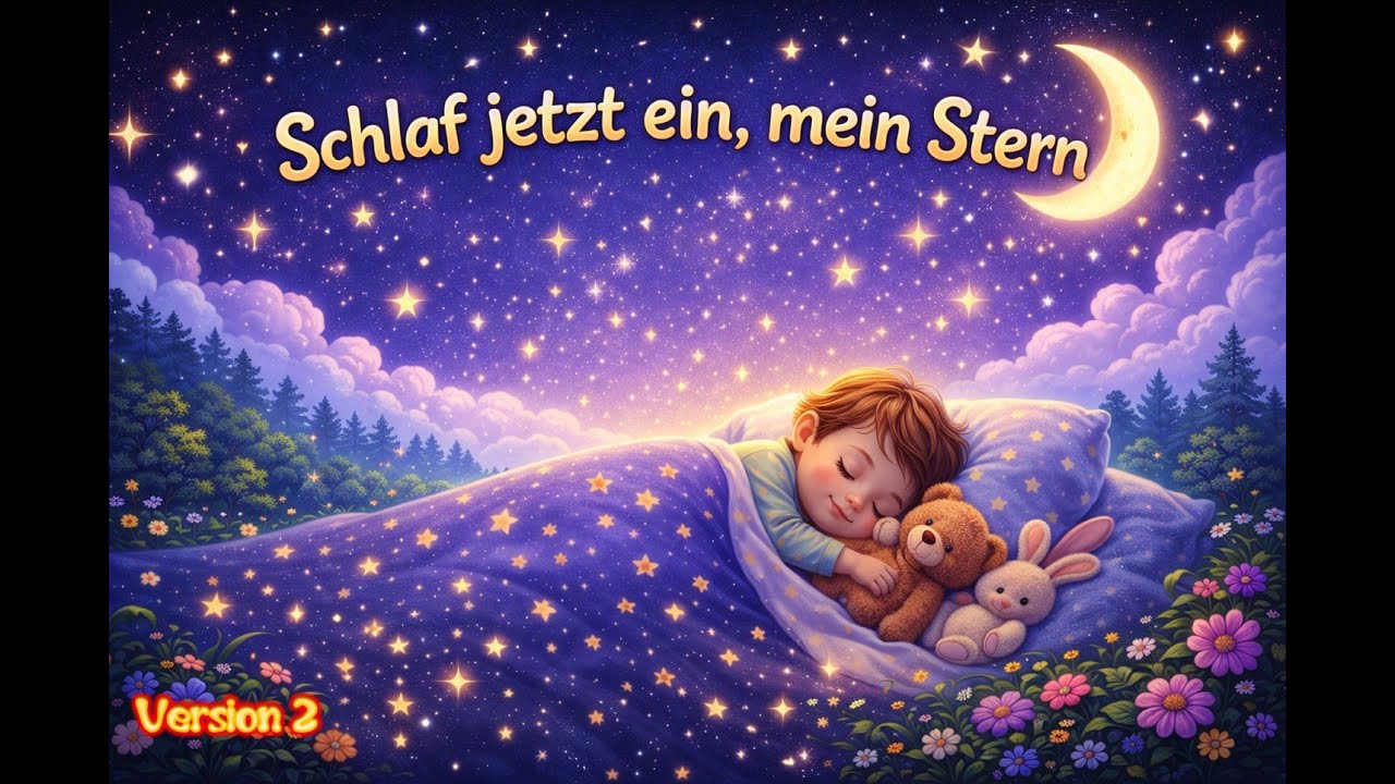 Schlaf jetzt ein mein Stern Version 2