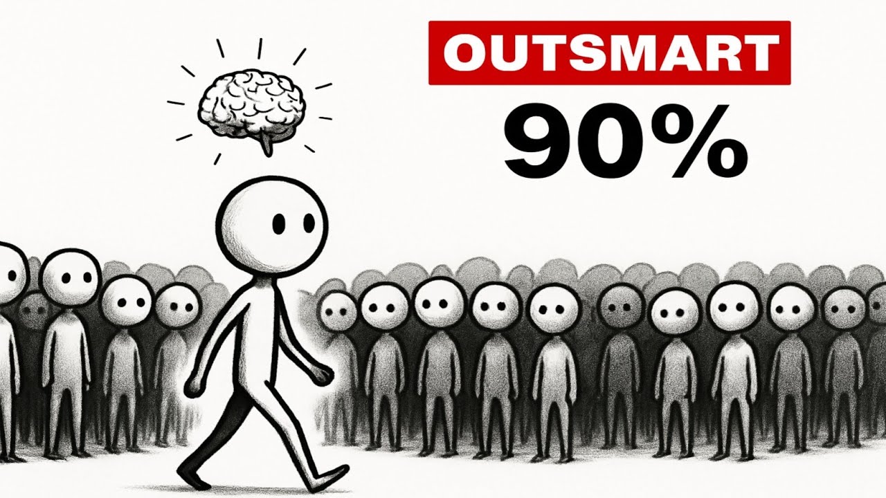 Посмотрите это в течение 4 минут, и вы перехитрите 90% людей (все очень просто).