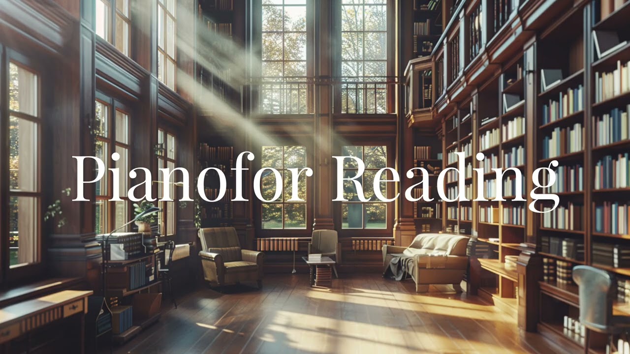 Minimal Piano for Reading in a Quiet Library