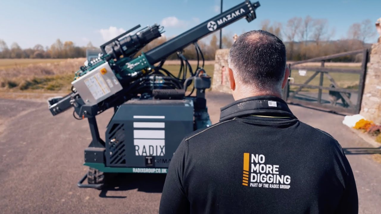 Ground Screw Installation with the Mazaka 600 by No More Digging