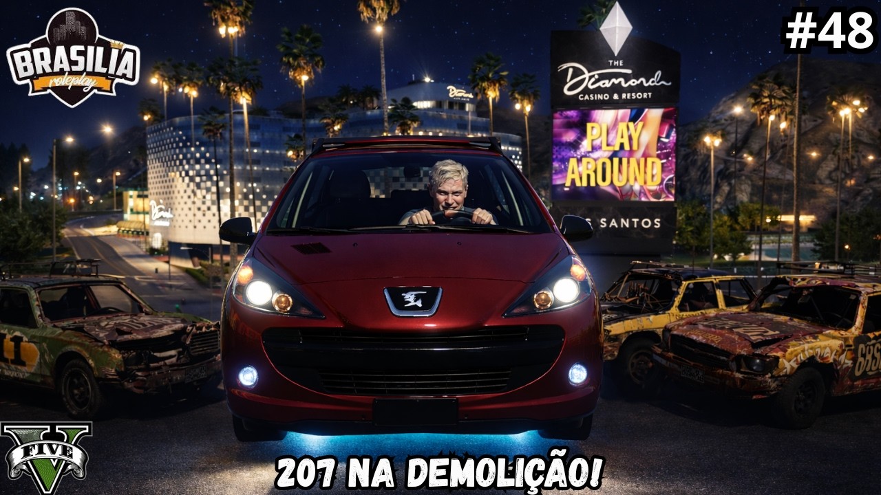 🚗 COMPREI UM PEUGEOT 207 PARA IR NO EVENTO DE DEMOLIÇÃO DO BRP 1 💣