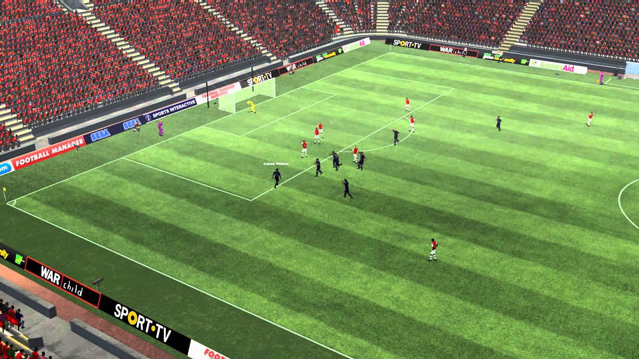 Football Manager 2013 - Paris Saint-Germain 3-1 Arsenal - Match Highlights