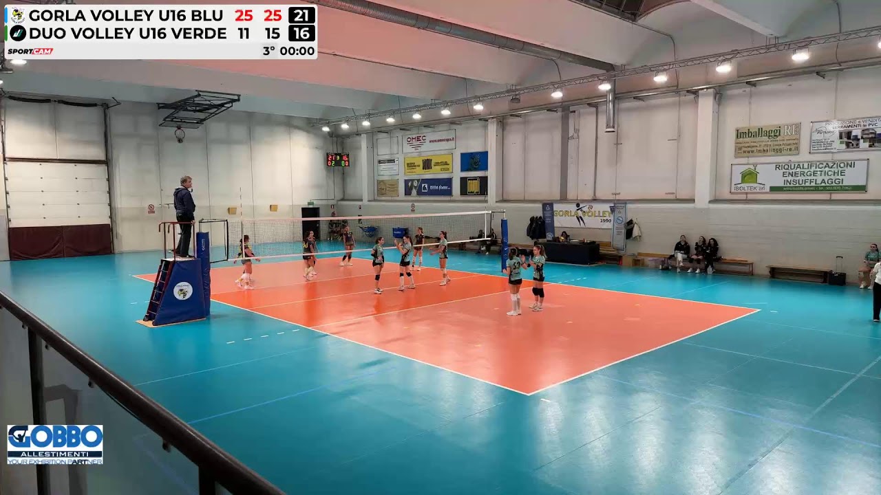 U16 - Gorla Volley Blu Nupii vs. Duo Volley Verde Castellanza