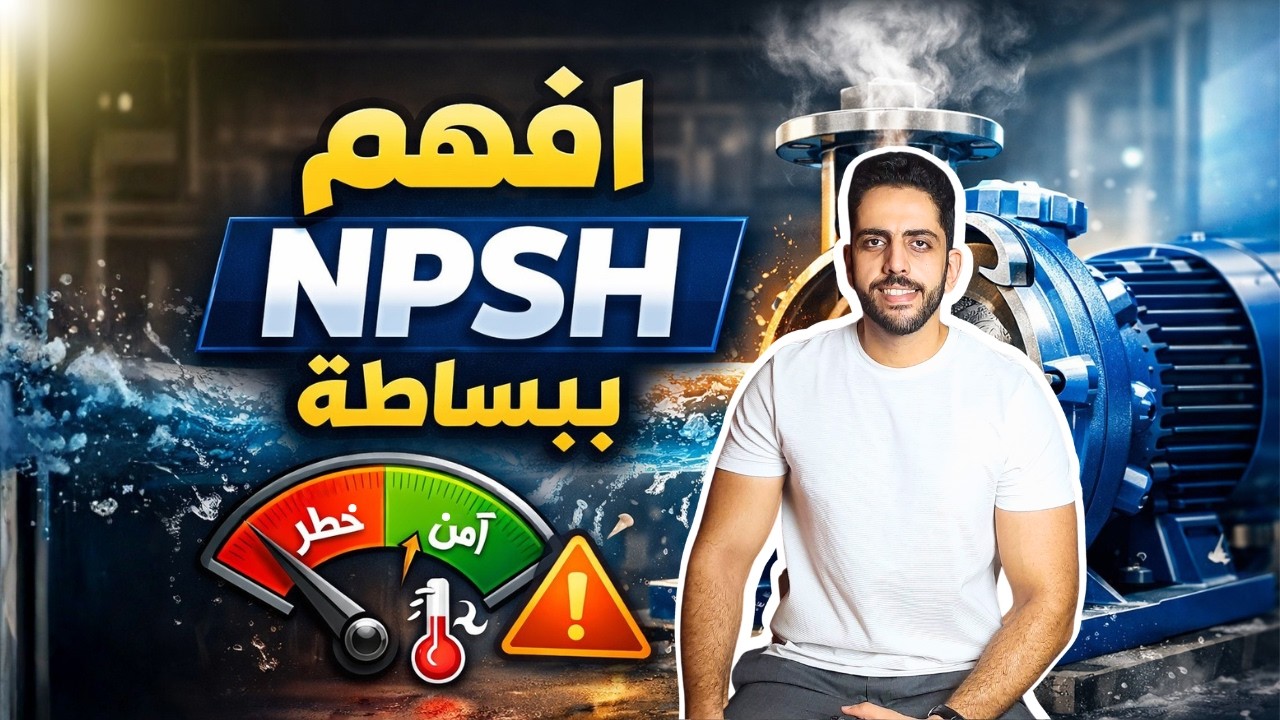 شرح كامل لمفهوم NPSH الخاص بالمضخات .. وكيفية الحفاظ على الطلمبات من التكهف
