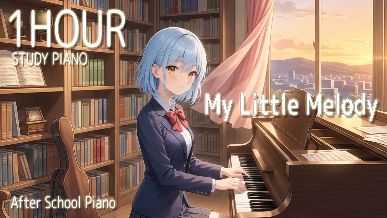 1 Hour Relaxing Piano – My Little Melody | Study & Work BGM