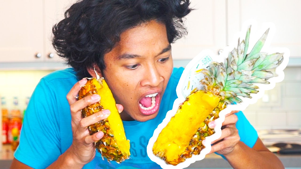DIY JELLO GUMMY PINEAPPLE!